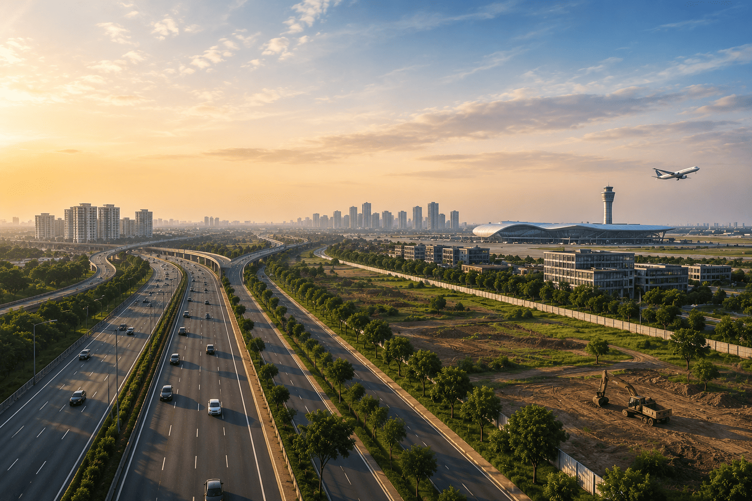 New Infrastructure Corridors: Expressways and Jewar Airport Drive NCR's Next Real Estate Growth Wave